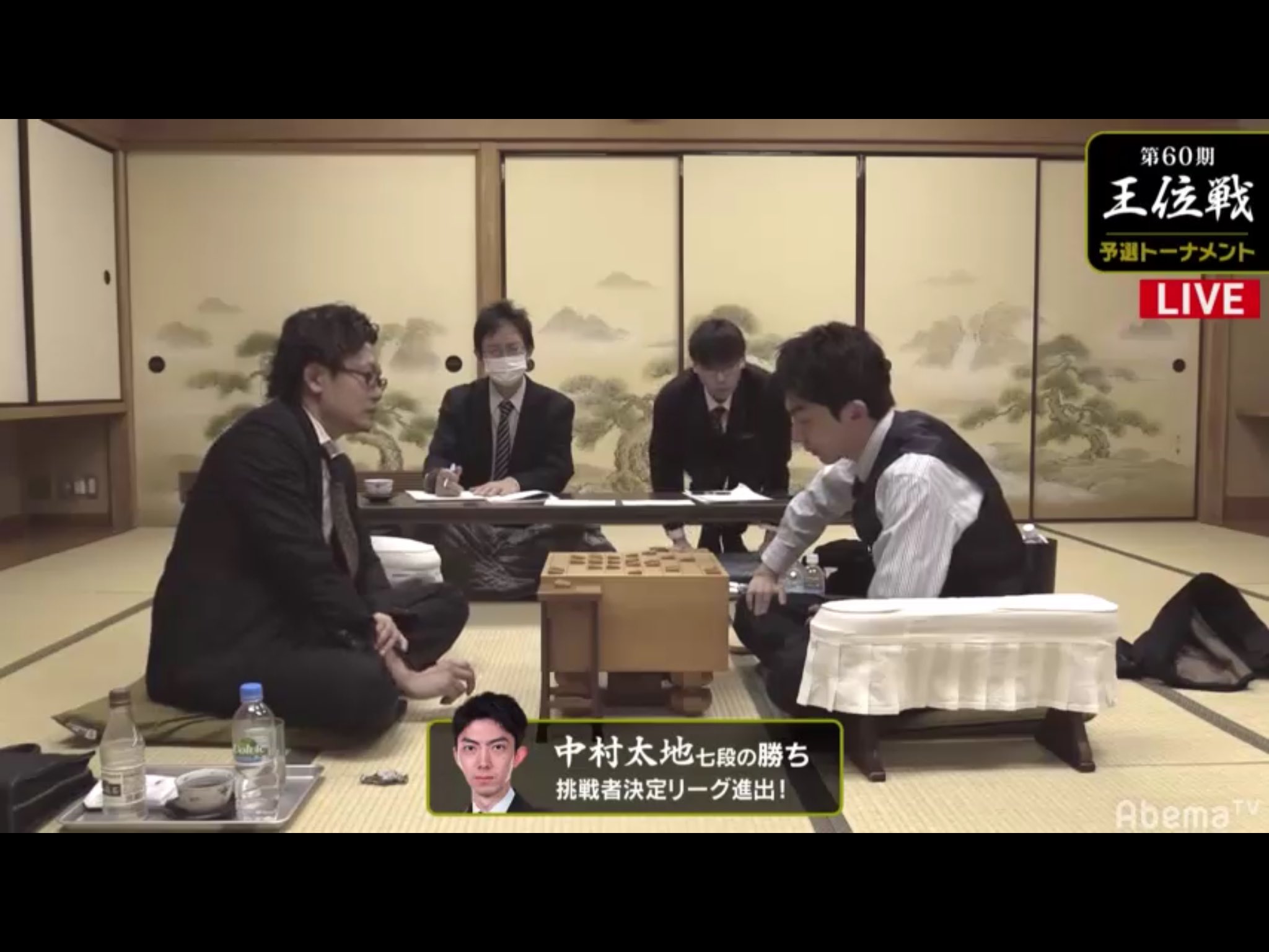 ▲中村太地七段 vs △松尾歩八段