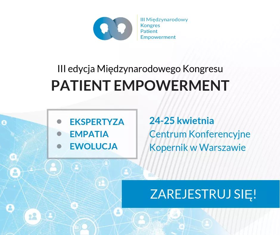 InsKomZdr's tweet photo. Zapraszamy wszystkich zainteresowanych do bezpłatnej rejestracji 📝 na III Międzynarodowy Kongres #PatientEmpowerment - platformę dialogu pacjentów z ekspertami zdrowotnymi i decydentami! Tegoroczne hasło to ➡ #Ekspertyza #Empatia #Ewolucja 
RT https://t.co/p3WldSRM4k