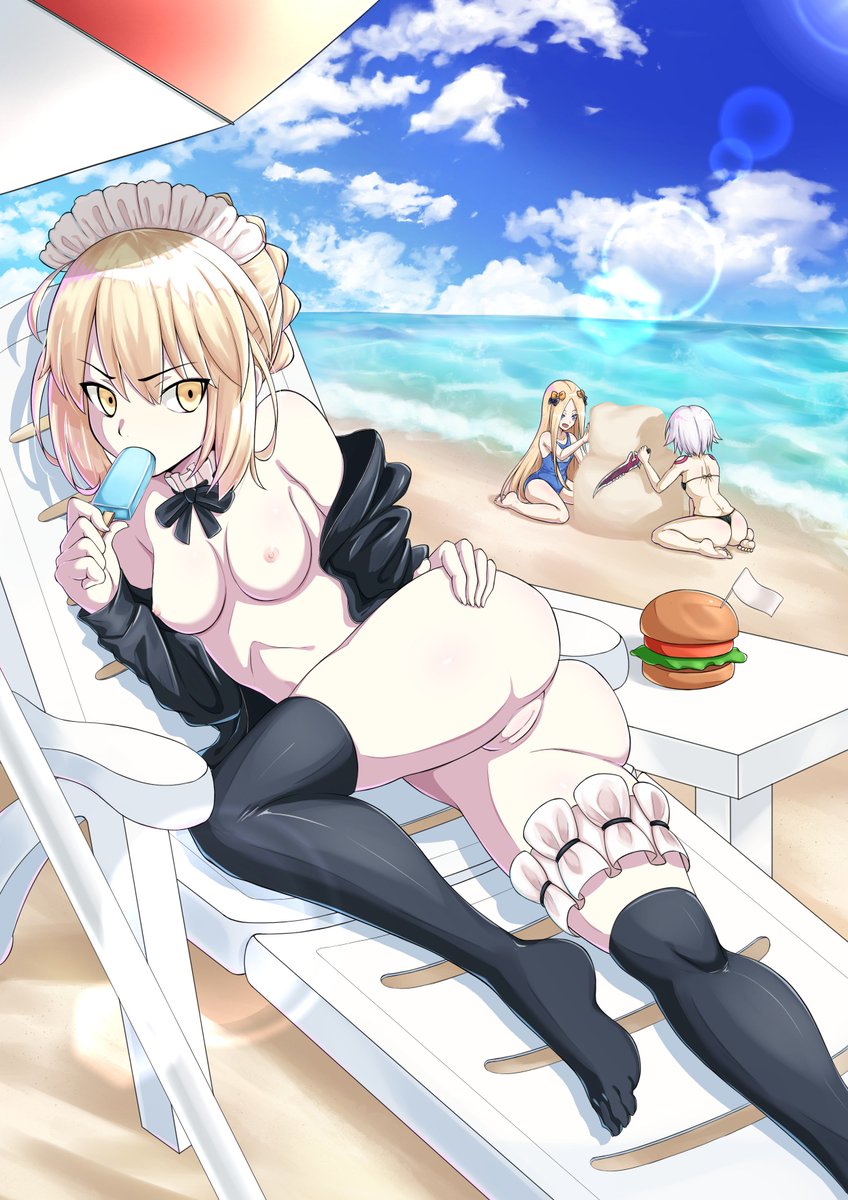 セイバーオルタちゃんと子供たち
#FGO #セイバーオルタ 