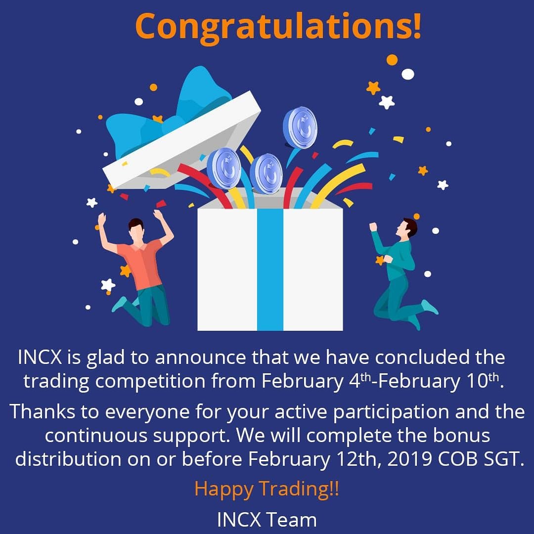 #fabfeb #trademore #earnmore #bitcoin #ethereum #altcoin
#cryptotocrypto #highestcapacitycryptoexchange #happytraders
#trademorewinmore #top3winners #tradingcompetition #goincx