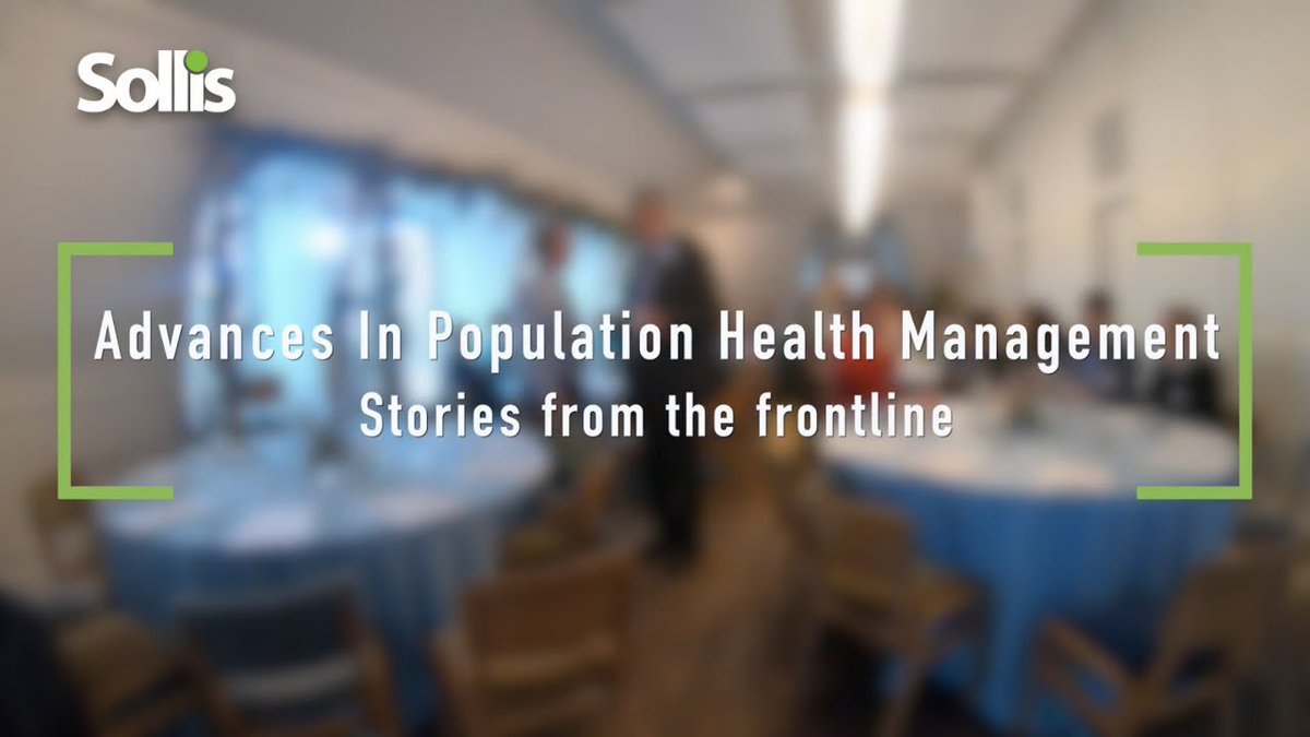 Podcasts from our Population Health Management workshop, where our customers and partners shared their PHM experiences. Listen online or download the MP3s. sollis.co.uk/population-hea… #PopulationHealth #HealthAnalytics #LongTermConditions #PHM
