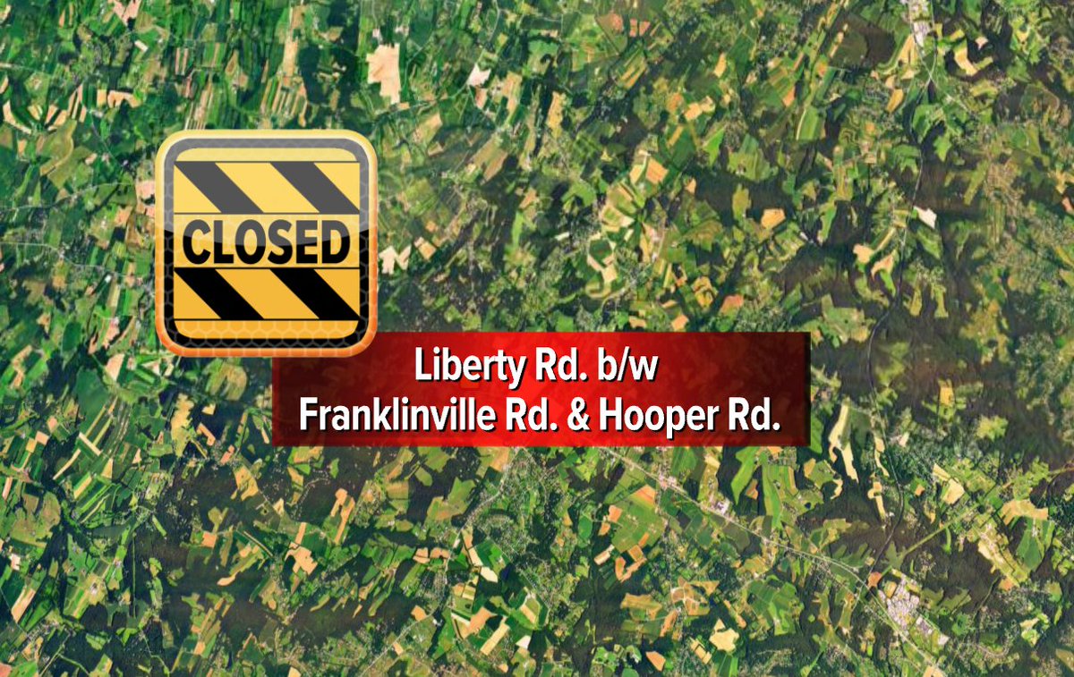 MarylandTraffic's tweet image. SERIOUS CRASH under investigation in #CarrollCounty - Liberty Rd. is CLOSED b/w Franklinville Rd. &amp;amp; Hooper Rd. #NewWindsor - Tune into @WMAR2News for the latest traffic alerts from @LaurenCookWMAR! #Marylandtraffic #MDtraffic #GMM2