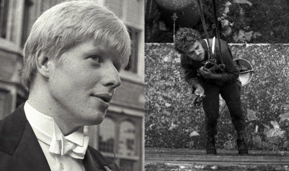 John O Connell On Twitter Another Comparison Boris Johnson Eton Oxford Bullingdon Club Donald Tusk Painting Anti Communist Solidarity Slogans On A Chimney Https T Co 2x8p47ymqw