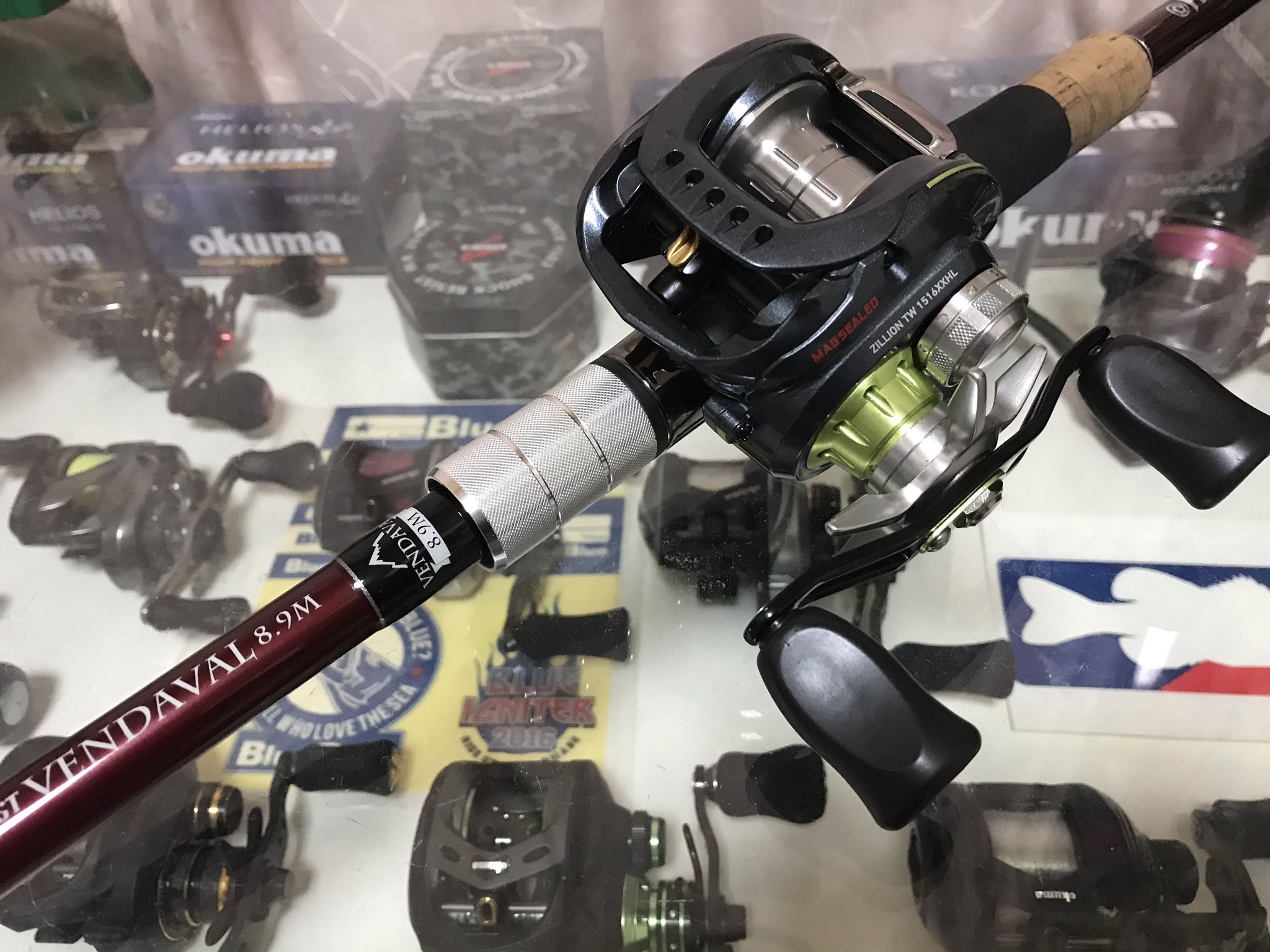 ট ইট র 代場正浩 中古でリールを買ってみた ﾉ 最大巻き取り量102cmの怪物リール コレでblueblueのスネコンやブローウィンのドリフトが楽になるハズ 艸 ロッドはフィッシュマンのベンダバールに合わせて週末 実戦導入てます٩