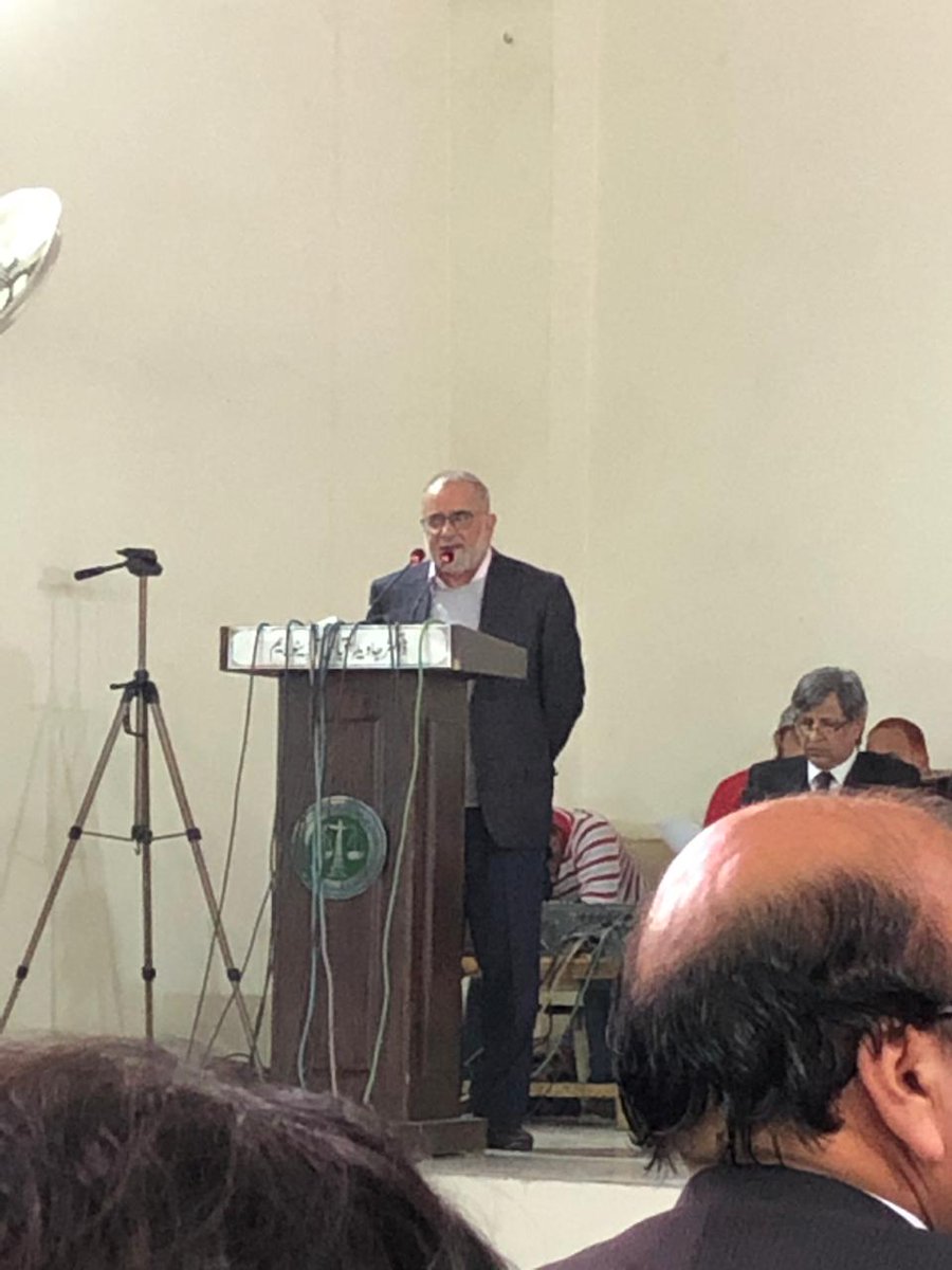 AJCONF2018's tweet photo. Senior journalist Ahmed Rashid during the Asma Jahangir Conference publication launch said " I would appeal everyone to unite and stay united. We have to do it with it Asma. If she'd be here, she would have kept on guiding us...." @Asma_Jahangir  #AsmaJahangir https://t.co/oSpFnGn2T6