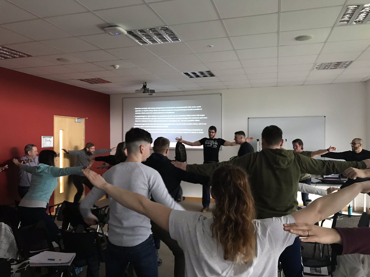 sportpsychWIT's tweet photo. Stress #exerciseworks #exercisepsych Interactive presentations MSc in Applied Sport and Exercise Psychology #WIT https://t.co/bxJaJJzRd0