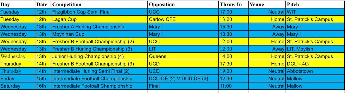 DCU Dóchas Éireann GAA Club tweet media