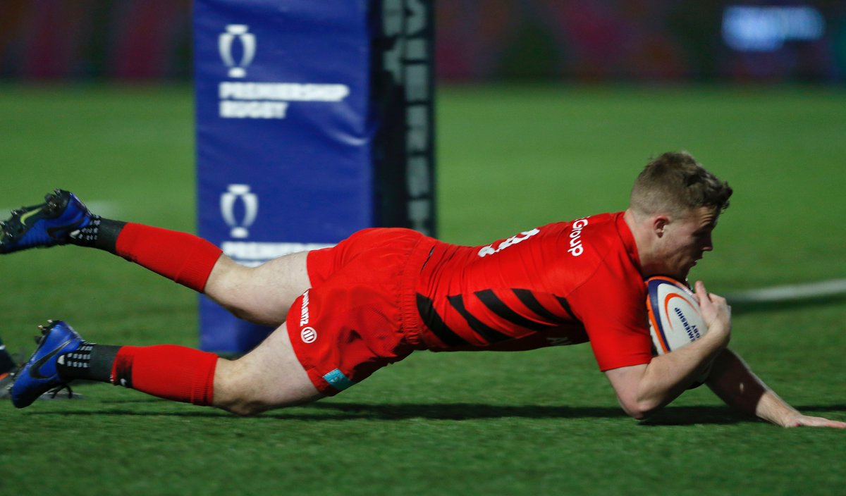 Saracens's tweet photo. VOTE NOW! 🗳️

We have three players up for the @premrugby Breakthrough Player Award! ⚫🔴

Get your votes in for @T_whiteley95, @MattGallagherr and @joel_kpoku here 👉 https://t.co/jpkyj2WtMb https://t.co/31Xu44QUQn