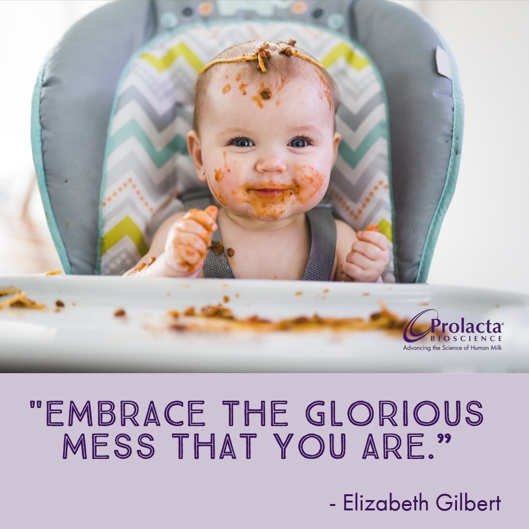 prolacta's tweet image. "Embrace the glorious mess that you are." - Elizabeth Gilbert #motivationmonday #YouGotThis