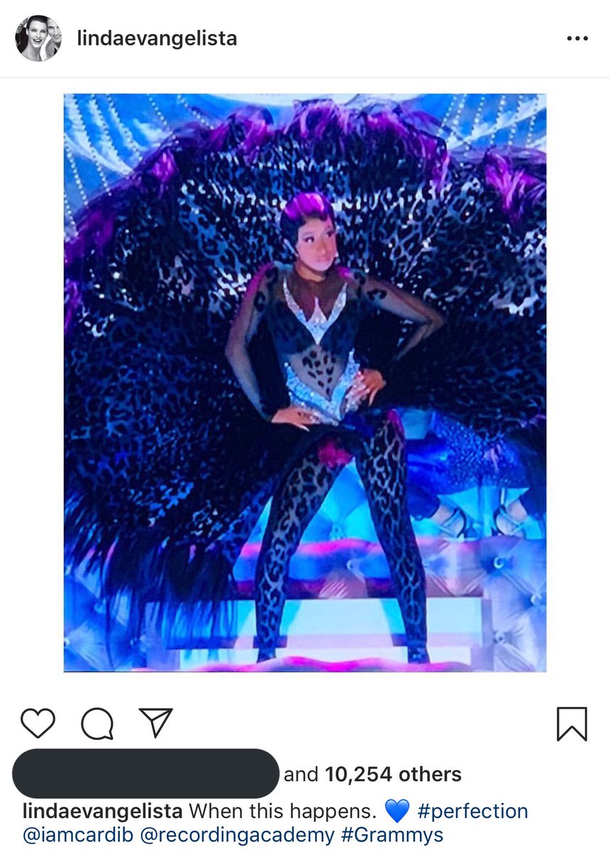 Legendary supermodel Linda Evangelista via Instagram 