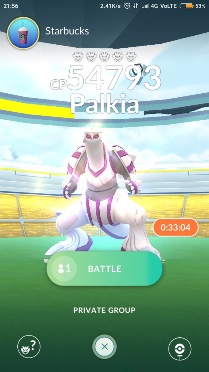 palkia raid pokemon go