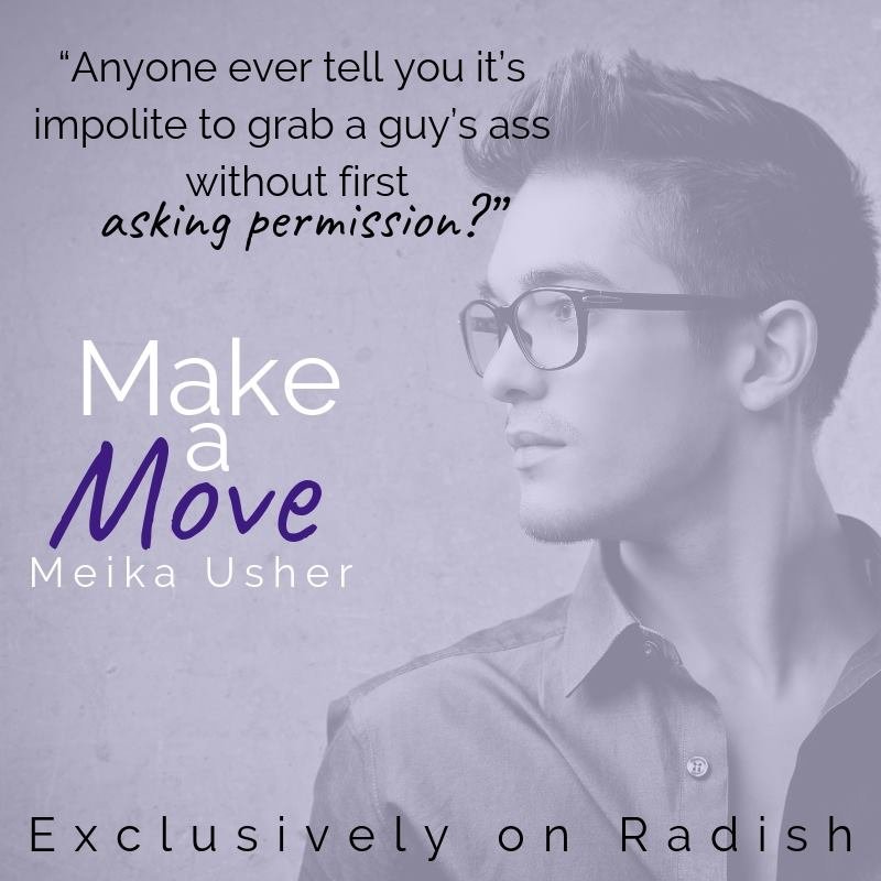 You guys, seriously, this book is so good and so fun! Nate is a hardcore book boyfriend. If you like nerdy-sexy cinnamon roll heroes, he is your guy! Go read @meikausher's new book, exclusively on Radish.  #bookboyfriend #makeamove #cinnamonrollhero #radish