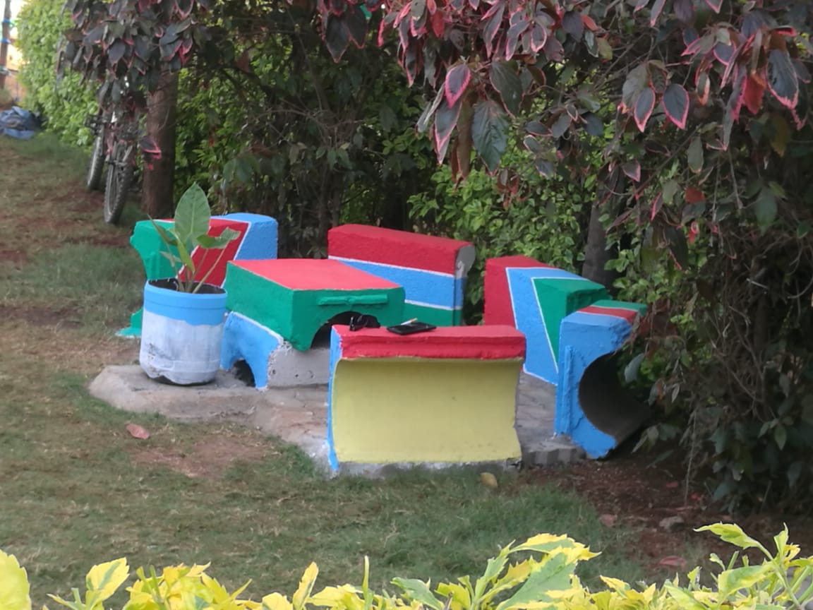 This is Mustard Seeds Court. The first model court in Dandora. This is where DTL CEO @Charles_Gachanga started the transformation. 
#Transformingspaces
<a href="/MikeSonko/">Mike Sonko</a> <a href="/PSN_Nairobi/">Public Space Network</a> @chicoinspires <a href="/UNHABITAT/">UN-Habitat</a> <a href="/PPS_Placemaking/">Project for Public Spaces</a>