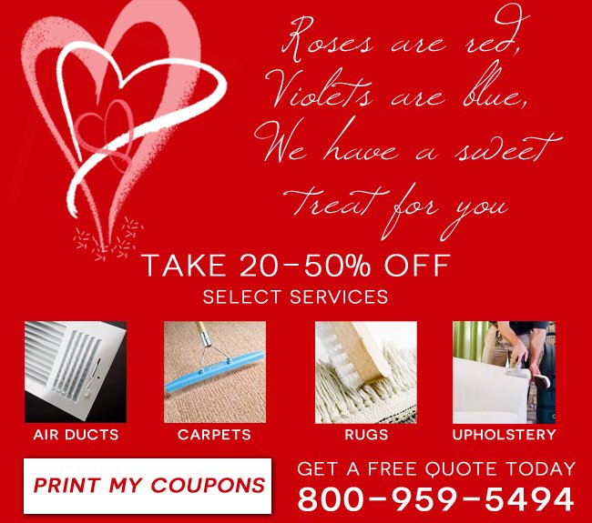KIWI Lovers, KIWI has a Valentine's treat for you! For this week only, take 20%-50% off of select services! Give us a call today to schedule an appointment!