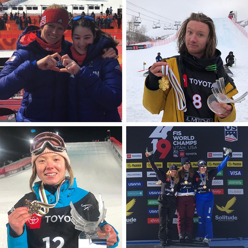 SnowsportEng's tweet photo. A fantastic result for GB athletes this February with Charlotte Bankes, Izzy Atkin, James Woods and visually impaired team Menna Fitzpatrick and Jen Kehoe all bringing home medals. Feeling #inspired? You can start your snowsport journey at your local club https://t.co/Ab3eqHBwin https://t.co/0cE94rePOD