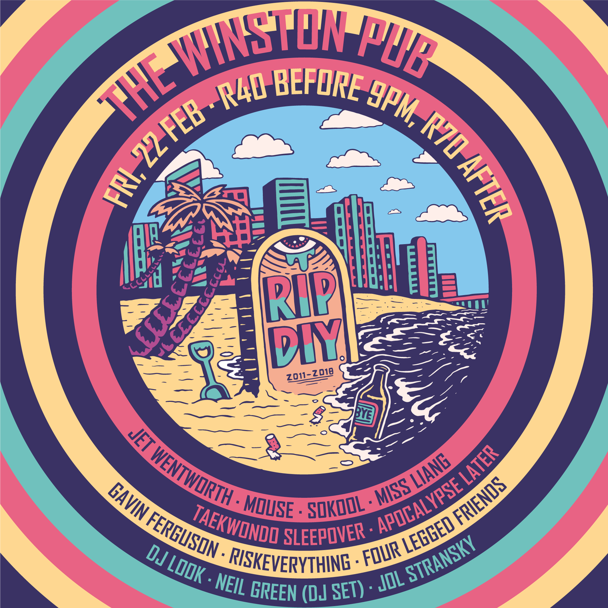 22 FEB
<a href="/DurbanIsYours/">Durban Is Yours</a> 
<a href="/TheWinstonPub/">The Winston Pub</a>