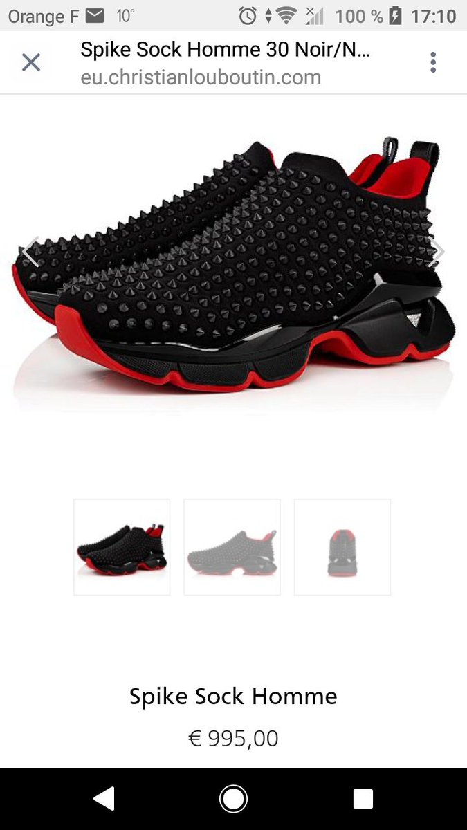 LeGaminet's tweet photo. Il y a les vrais chaussures made in France 🇫🇷 avec @1083officiel, @MilemilFr, chaussures Made in Romans et bien d'autres...
Mais là ! J'avoue que @LouboutinWorld y sont allés fort avec ces 995€
@CfaitOu ces chaussures pour être à ce prix ?
#cfaitou #chaussures #exorbitant #mif https://t.co/KbbrlaFhQm