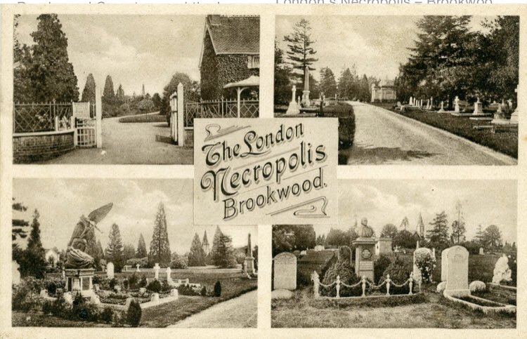 SenseMacabrePod's tweet image. Brookwood Cemetery.