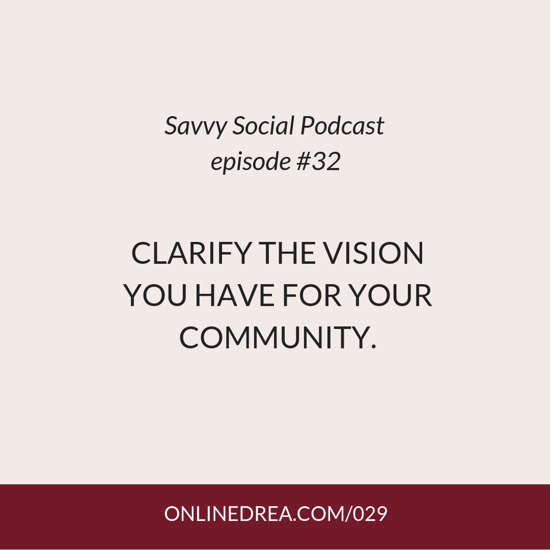 socialmedia4pod's tweet image. The first step in creating an online community is to have a clear vision of what you want this community to look like. Identify the values you envisioned and promote these values. #TipoftheDay 

Tune in here for last week's episode ➡️ qoo.ly/vc29y