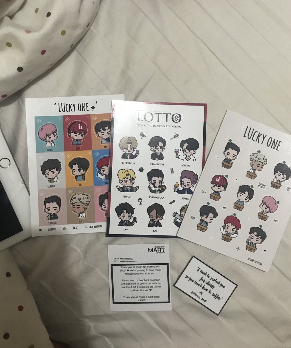 byunheartt's tweet photo. this was such an impulse buy (bc i suddenly wanted cute exo stickers and found one that does meet ups near my place) thank u @HOROLOLOMARTPH
#HMPFeedbacks https://t.co/jncFwtOtWy
