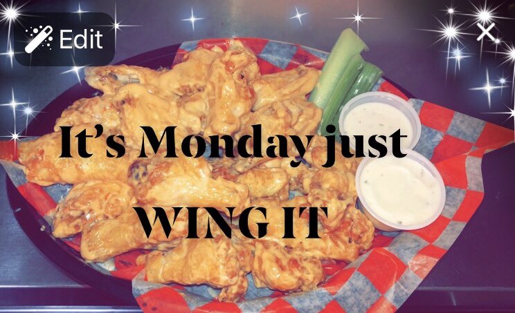 24 wings with a pitcher of miller light, bud light, or soda $19.99 #WingItWithAFriend