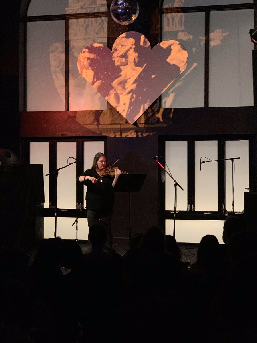 cklopoushak's tweet image. Had a blast at #wolfGANGsessions 13 at @MercuryLounge on Saturday night! I got to play the amazing music of @masonbates (congrats on the Grammy!) @JocelynMorlock  @emmamohalloran &amp;amp; #Silvestrov’s Postludium (pictured) @CanadasNAC @CanadaCouncil #instrumentbank #vuillaume