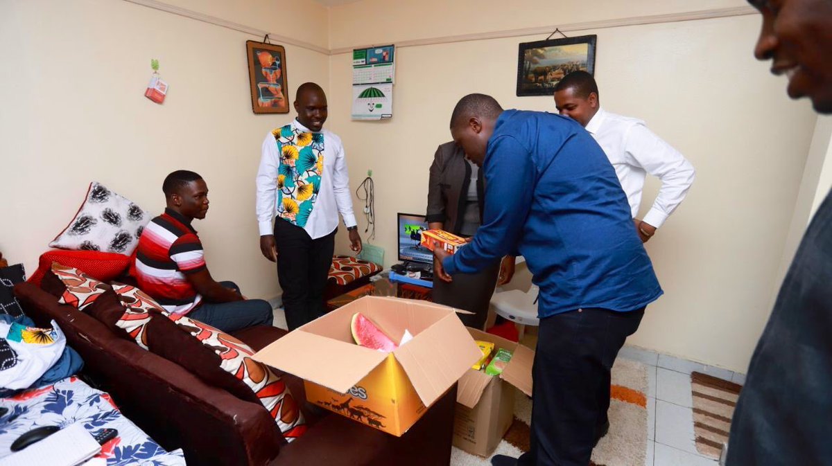 CapitalFMKenya's tweet image. .@SakajaJohnson clears #RiversideAttack survivor's hospital bill; pays his 6 months rent and pledges to take him back to school.