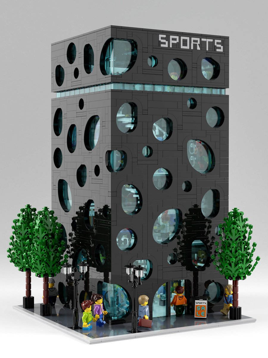 giocovisione's tweet photo. MOC ispirata al #MikimotoBuilding a #TOKYO砂漠 
Di più su (More on) https://t.co/Qnj8LlUO0n
Mikimoto Building in Tokyo, #Japan
Realizzato da (Made by) aukbricks
#lego #buildings #architecture https://t.co/0oODSVTWl9