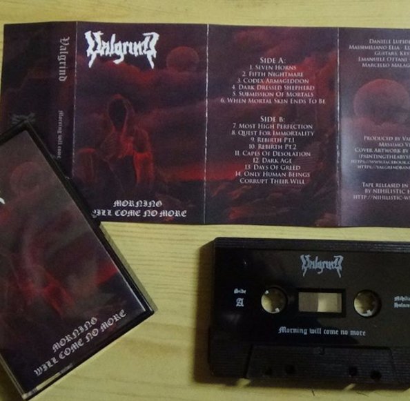 Debut album da VALGRIND ganha versão em Cassete bit.ly/2MXG9Q2 

#Valgrind #osdm #deathmetal #cassete #Oldschooldeathmetal #tape #metaltapes #taperelease #metaltape #metalcassette #tapecollector #cassettecollector #metalnews