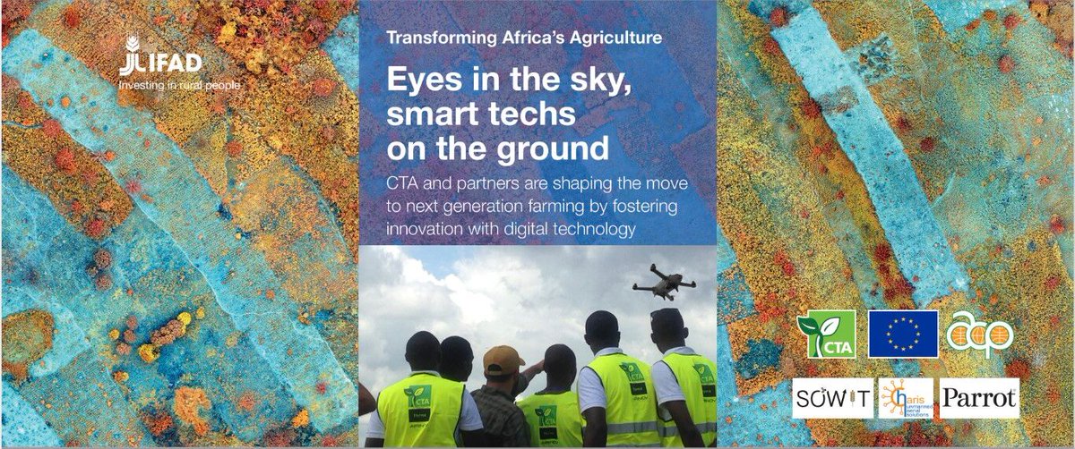 CTA, <a href="/Parrot/">Parrot official</a> <a href="/Sowit_/">SOWIT</a> <a href="/CharisUAS/">Charis UAS: Manage your site from anywhere 24/7.📲</a> will be present at the #IFADgc in Rome with a display on #Drones for #Agriculture in the FAO foyer on 14-15 Feb 2019. Come and meet us. Let's talk about #digitalisation in #agriculture #innovation #UAV4Ag #D4Ag #ICT4Ag #ICT4D #EUDev #youth