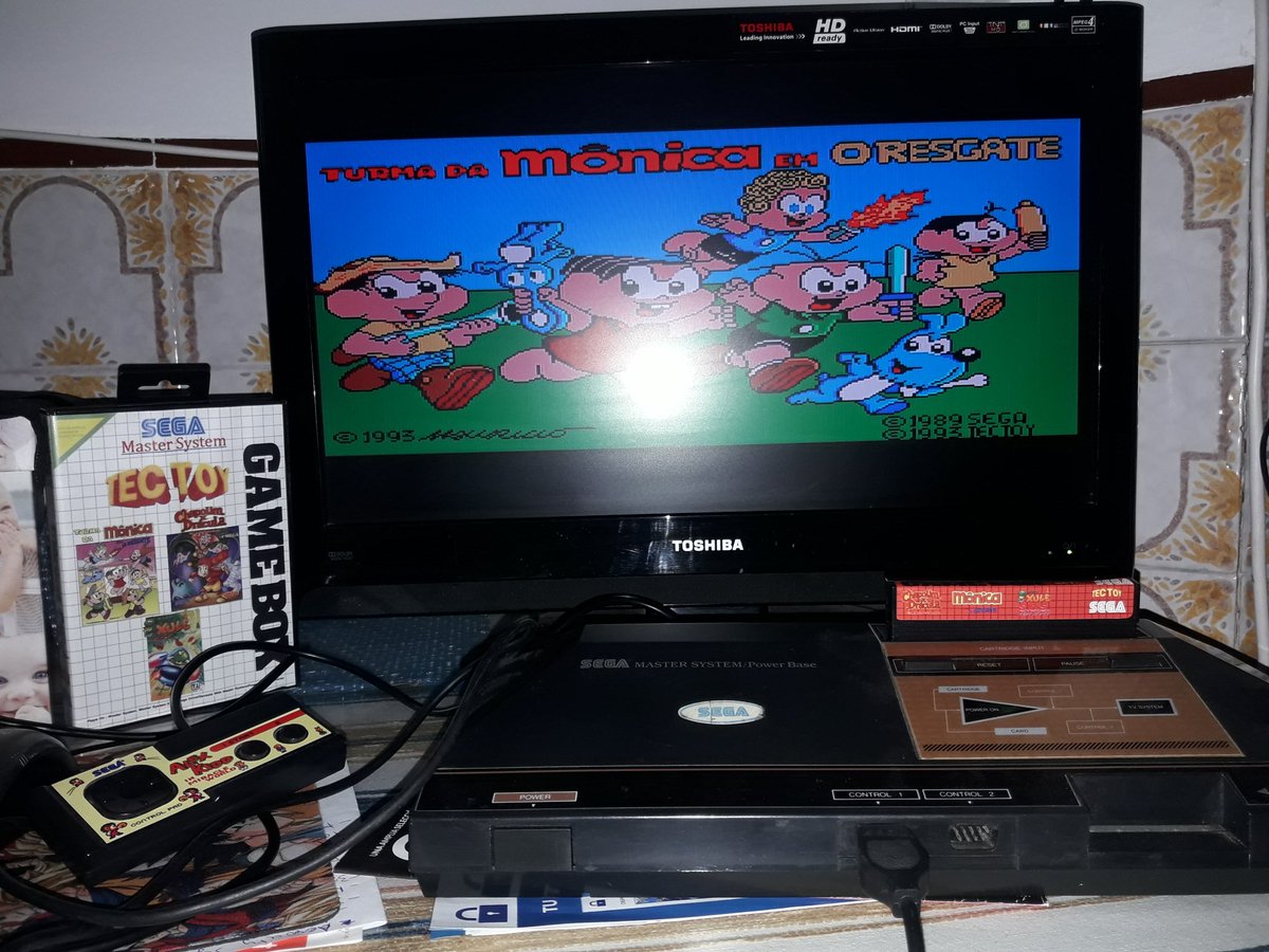 raulcautivo's tweet photo. Recopilación de #tectoygames #tectoysega #tectoy #sega #turmadamonica #chapolimxdrácula #sapoxulé @GMasterSystemII @SandKill76 https://t.co/WzEyYcumRn