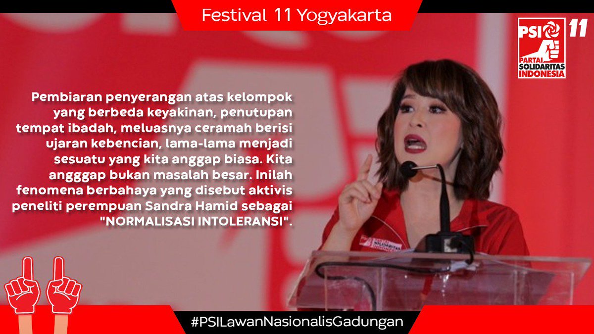 Pembiaran terhadap penyerangan rumah ibadah tidak akan pernah kami biarkan terjadi lagi! #PSILawanNasionalisGadungan