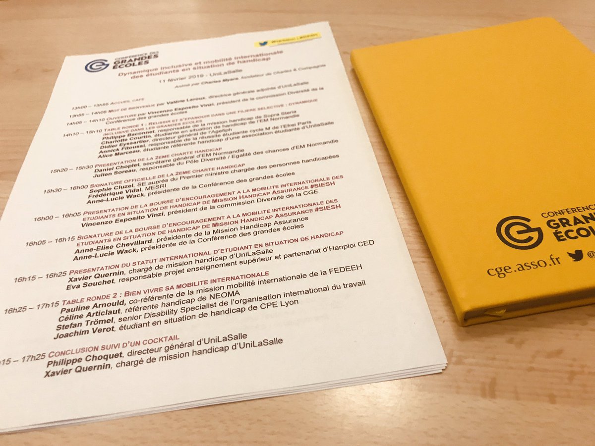 Seb_Delescluse's tweet photo. #Hanbition Table ronde « réussir et s’épanouir dans une filière sélective : dynamique inclusive dans les grandes écoles » avec le témoignage d’Alice Marceau étudiante référente handicap d’une association étudiante @UniLaSalle_fr https://t.co/hirmH5NKf2