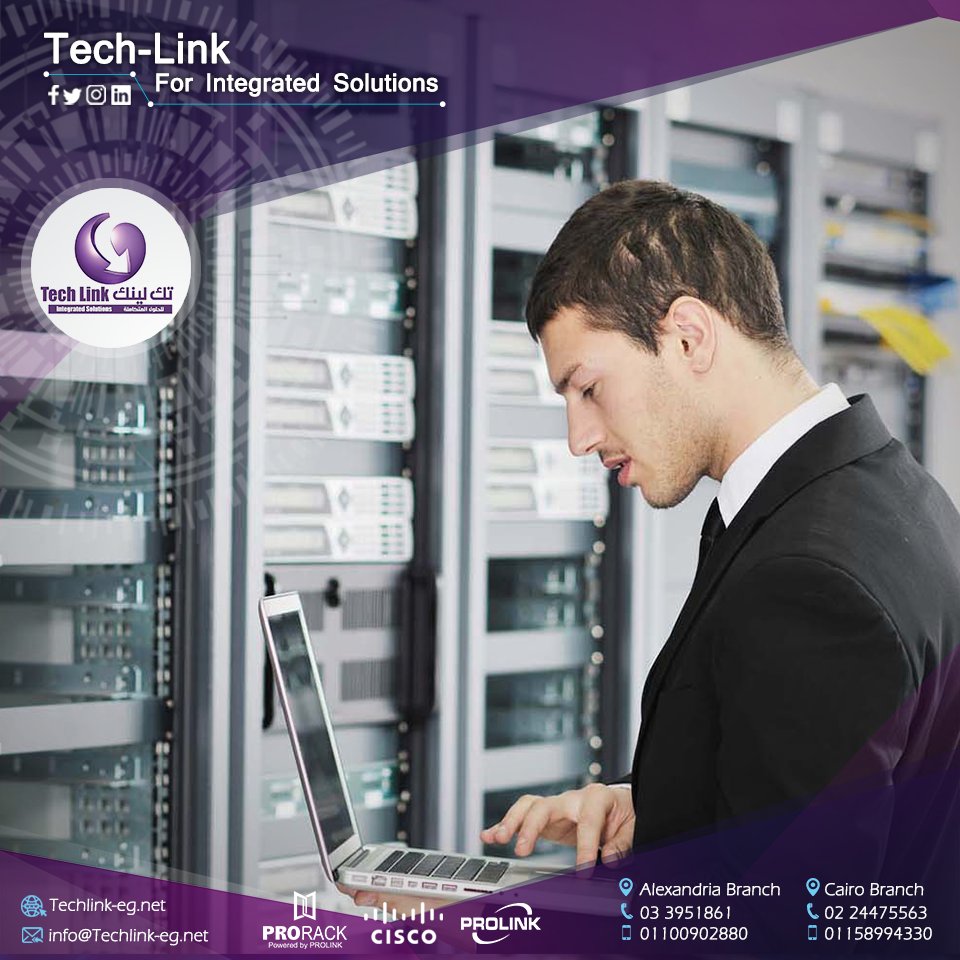 TechLink1997's tweet image. ✨ Now you can contact #Tech_Link_for_Software_and_Integrated_Solutions &amp;amp;we will configure everything for you as if we are your technical support team with professional services and affordable prices
Alexandria
Pho(03)3951861 Mo: 01101615111
Cairo
Pho(02)24475563 Mo: 01158994330