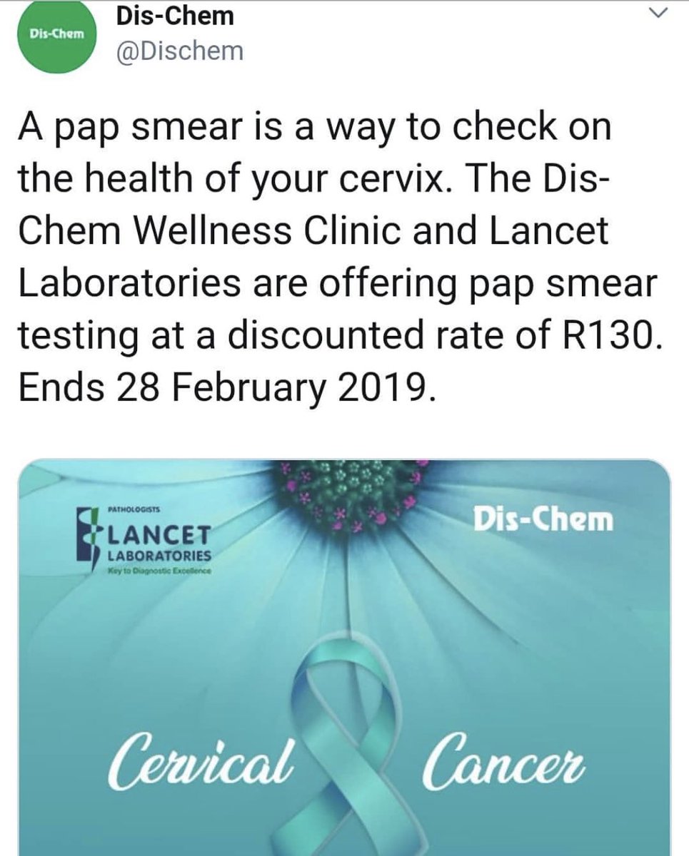Public service announcement: Get yourself checked!! Way cheaper than seeing a Gynaecogist so no more “money excuses... #PSA #PapSmears #CervicalCancerScreening