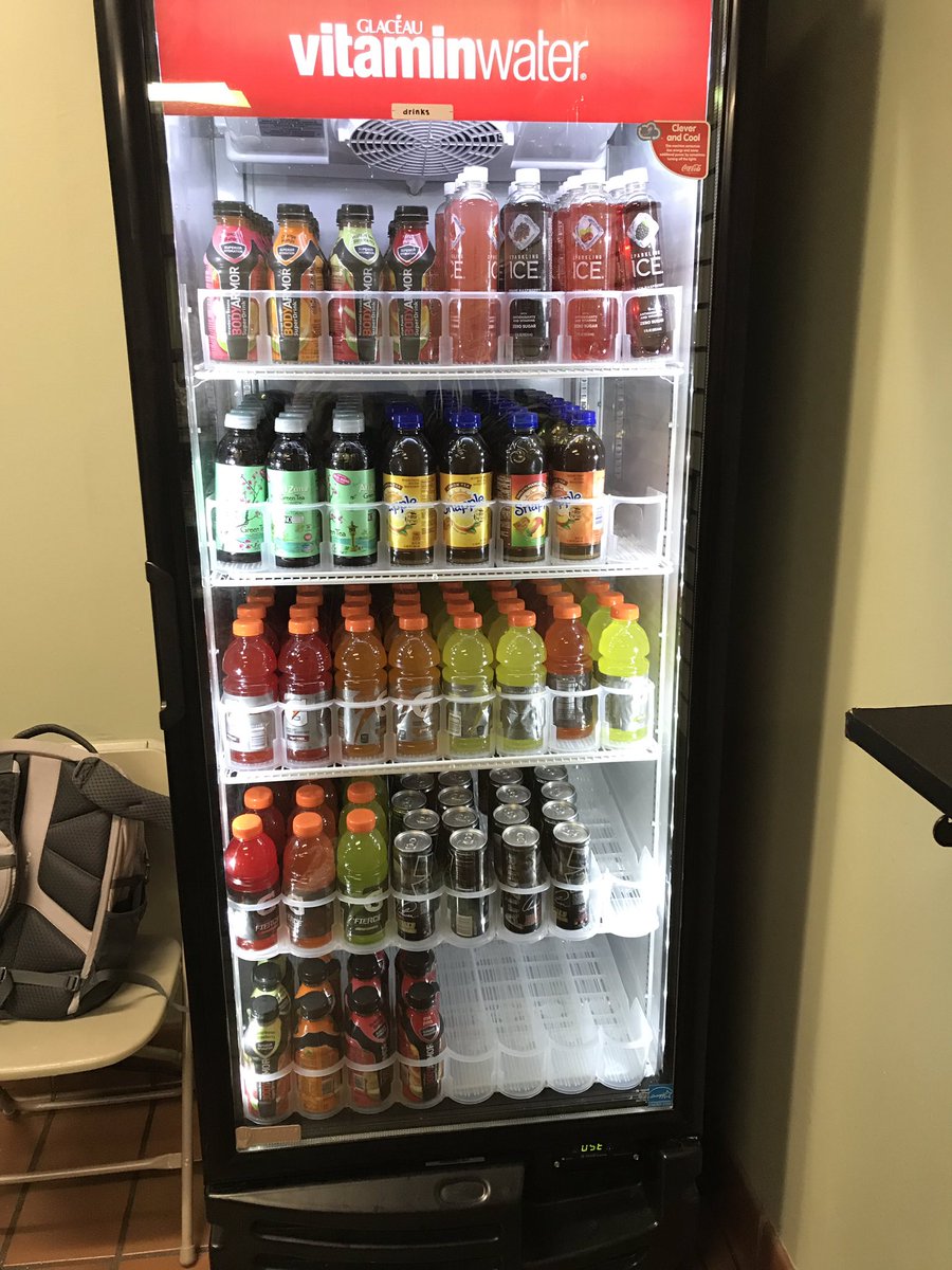 Drinks are restocked!!