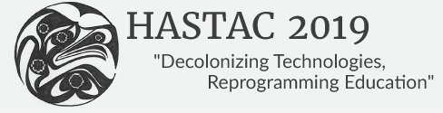 HASTAC's tweet image. Early bird registration for “Decolonizing Technologies, Reprogramming Education” is now open! We encourage you to register soon as the early bird period ends 14 March 2019. Learn more here hastac2019.org/register.html #DH