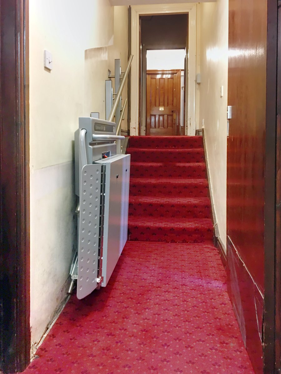buyastairlift's tweet image. RT  We have recently installed our Optimum 200 stair platform lift at Ashford Lodge, a nursing home in Derbyshire. Find out more here. abilitylifts.co.uk/stair-platform… #platforml…
