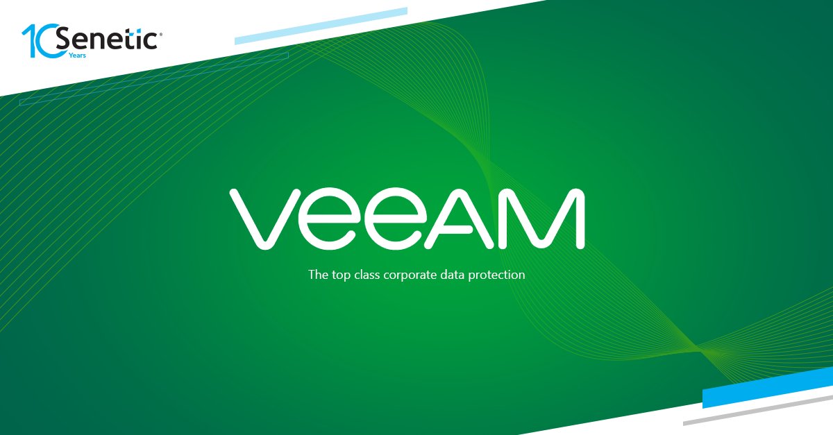 Senetic's tweet photo. 🔐How about increasing your work efficiency? Thanks to the solutions provided by #Veeam Software, you can now safeguard your data from loss in a fast, and easy way! ⤵️
https://t.co/1SODwYJJqN https://t.co/KquyoCxkwg