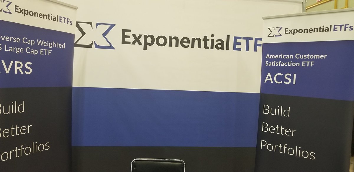 Larry_Medin's tweet photo. Stopping by the Exponential booth at #InsideETFs. #Brandometry is proud to be part of this outstanding platform. #RVRS, #ACSI and #BVAL.  #BRANDVALUEMATTERS #ETFs https://t.co/0eSpZzHl7G