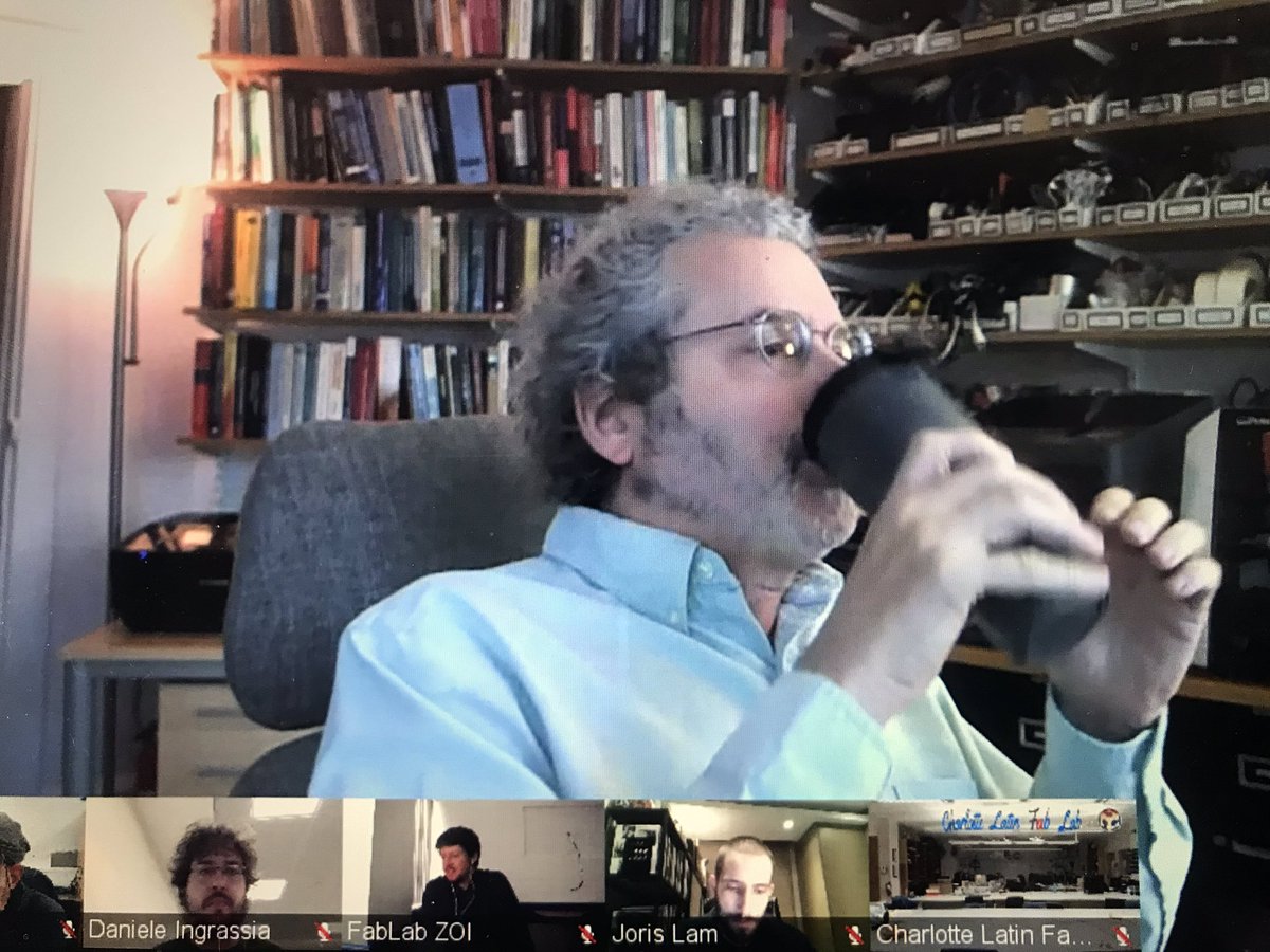 fabacademany's tweet image. Take a cup of coffee and join us at the Projcts recitation, today Monday Feb 11, 2019 at 9:00 EST #FARecitations #fabacademy2019 #digitalfabrication #MakeYourJob