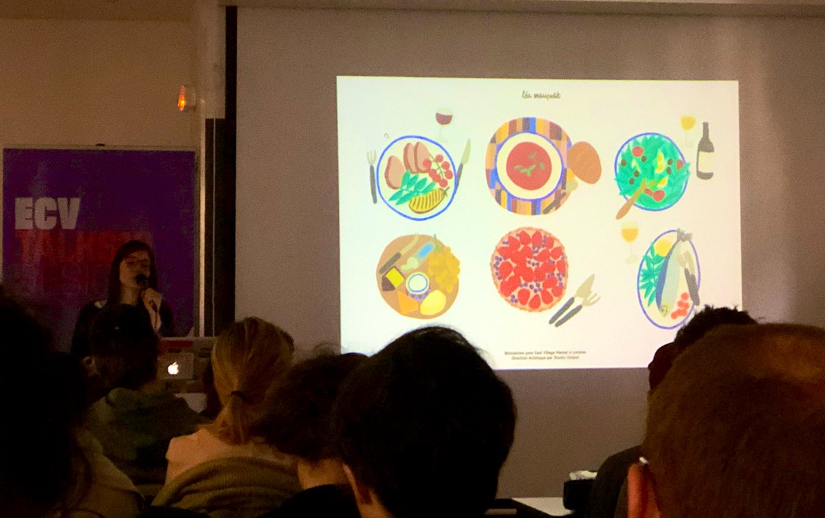 4lettres's tweet photo. Au-delà de l’apprentissage l’école @ecv c’est un socle qui permet une hygiène de vie et de travail! #ECVTalks19 Léa Maupetit, #illustratrice https://t.co/hf5wP0UIat