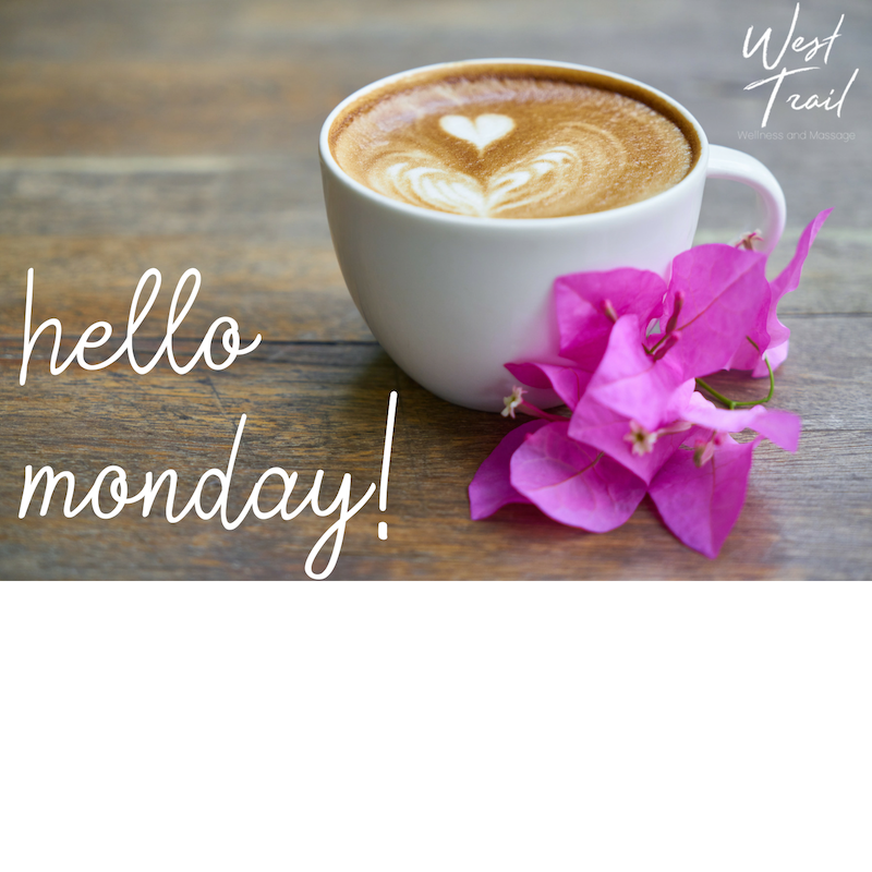 WestTrailVA's tweet photo. It's #Monday! Which means a fresh start, new ideas...and lots of #coffee.  
Book a #massage this week and you'll have something to look forward to!

#Purcellville #LoveLoudoun #Spa #WODTrail #Runner #Cyclist #Hiker #Golfer #Athlete  #Yoga #Health #Wellness https://t.co/LBbhpjXuP0