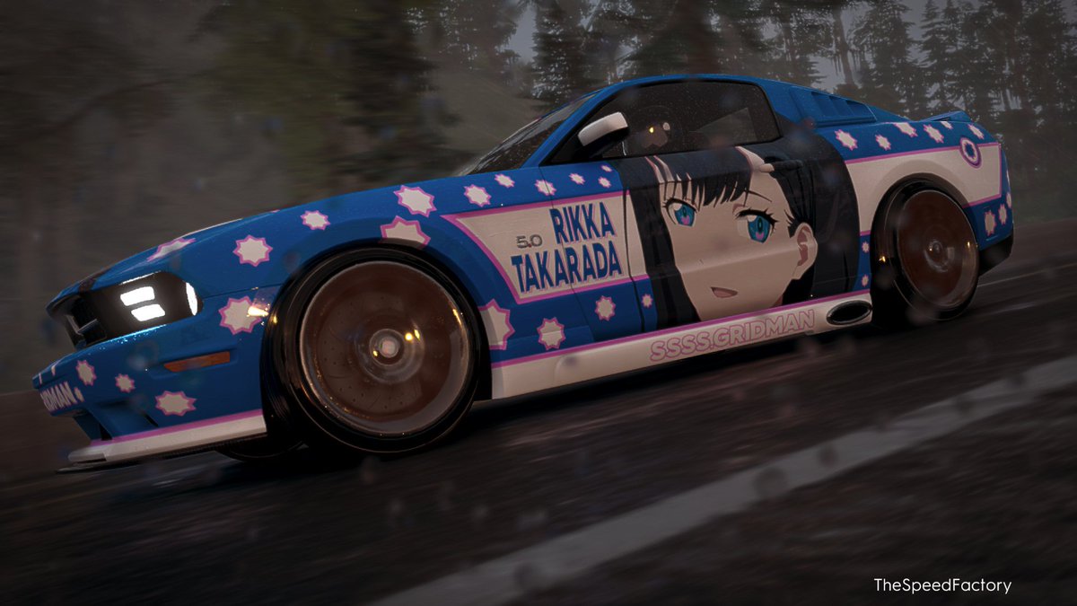 Featured image of post Ford Mustang Anime Wrap