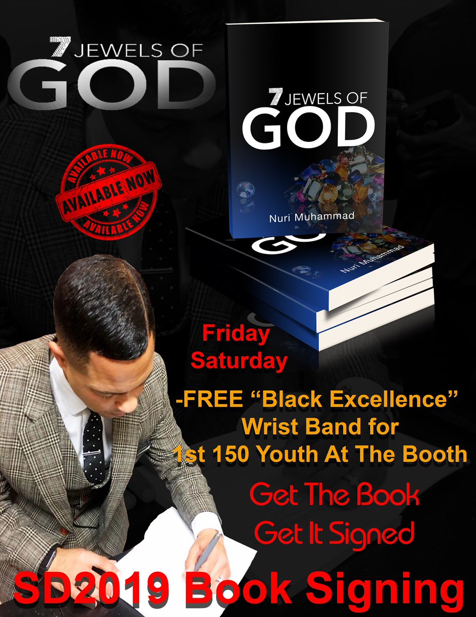 NOIMosque74's tweet image. 🚨🚨New Book Alert🚨🚨
🔥🔥New Book Release!! 🔥🔥

“7 Jewels of God” 

📚This book in a synopsis is a Scientific, Scriptural,  and Historical break down of 

✔️God: The Originator

✔️God: In the person of Master Fard Muhammad 

✔️God: In the person of Original People