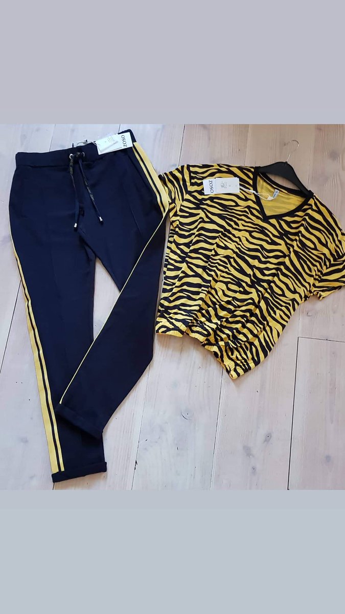 CheapyJeans's tweet image. 💙Nieuwe collectie Zoso 💛 zooo mooi dit donkerblauw setje 😍😍
💛geel is de trendkleur van het komend voorjaar... 

💙maten S t/m XXL 

#Cheapy #CheapyjeansRolde #Rolde #Zoso