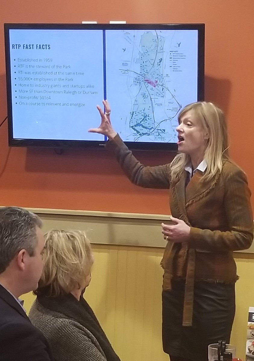 sacregion's tweet photo. Thank you Kristie Van Auken, VP of Stakeholder Engagement, RTP Foundation, for sharing your insight and knowledge with the GSEC delegation. #theRTP #selectac https://t.co/cihetkI1Yr