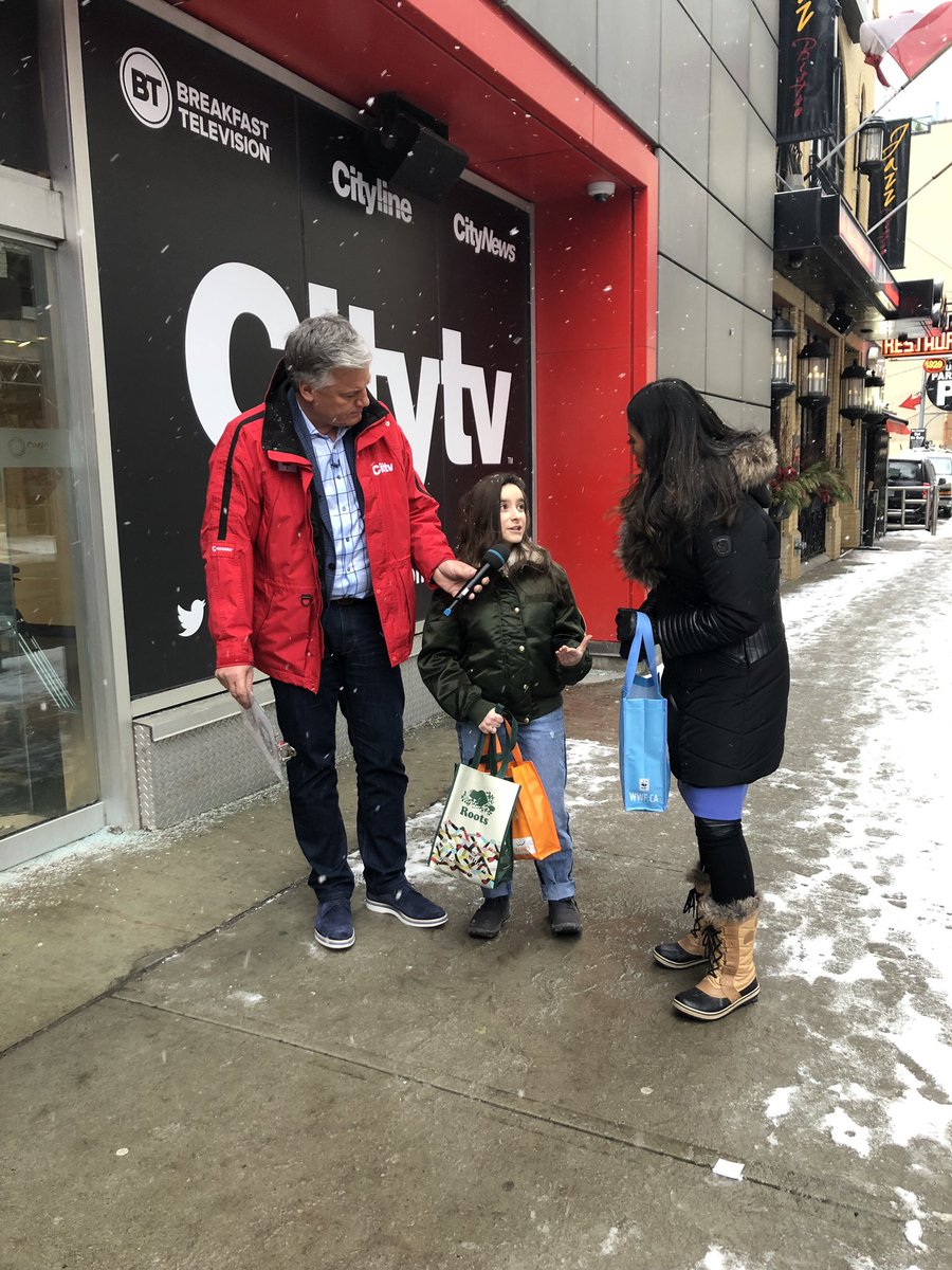 ThatHannahAlper's tweet photo. Thank you @bttoronto for having me on to raise awareness about the state of homelessness in Toronto, what Iโm doing today for #FeedTO and the tangible acts you can take in your own community in your own way. โIโm one person, what can I do?โ You can do a lot. https://t.co/PUYm1vGguX