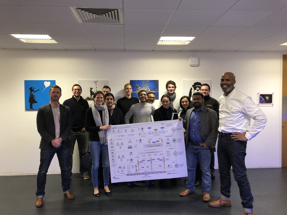 Adam_DXB10's tweet photo. Great to teach one of the first #SAFe SSM 4.6 courses last week in #London for #Radtac #ScaledAgile https://t.co/x3mxhW9dfi