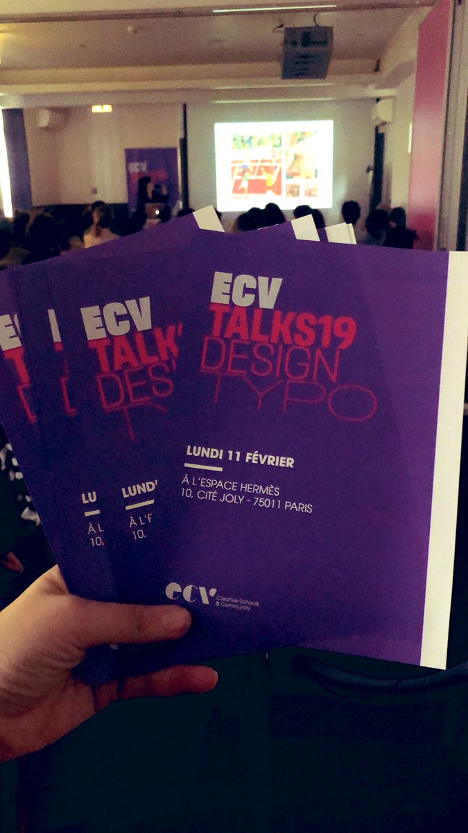 Nad_Alves's tweet photo. « Une lettre aux lettres » - Création de caractères et métrages avec Amélie Bonet #ECVTalks19 de l’@ecvfrance avec @jfporchez 

Dédicace à @4lettres ;) 

#ecv #design #typo https://t.co/oJlHyDi1Zc